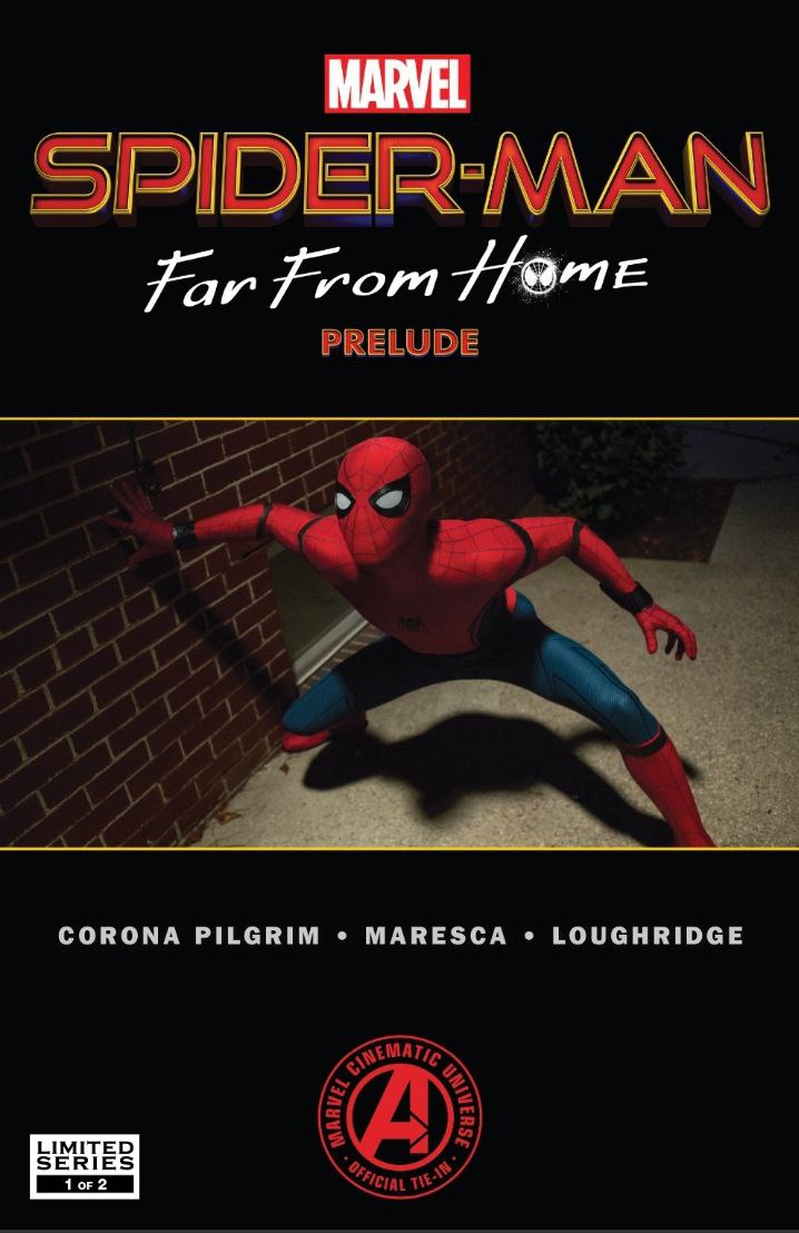 Portada ampliada de SPIDER-MAN Far From Home PRELUDE