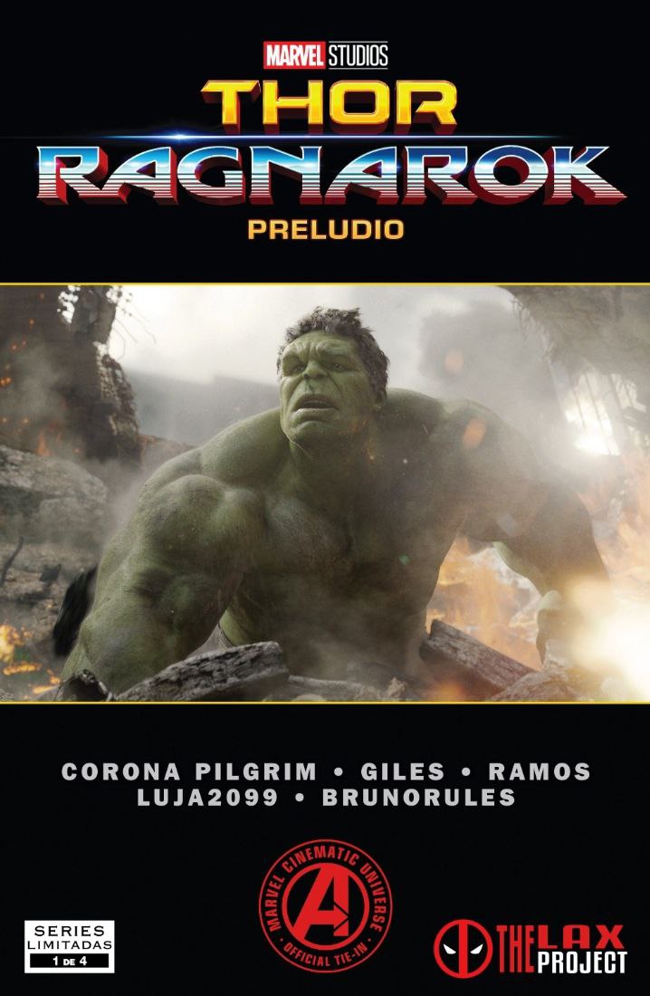 Portada ampliada de THOR RAGNAROK PRELUDIO