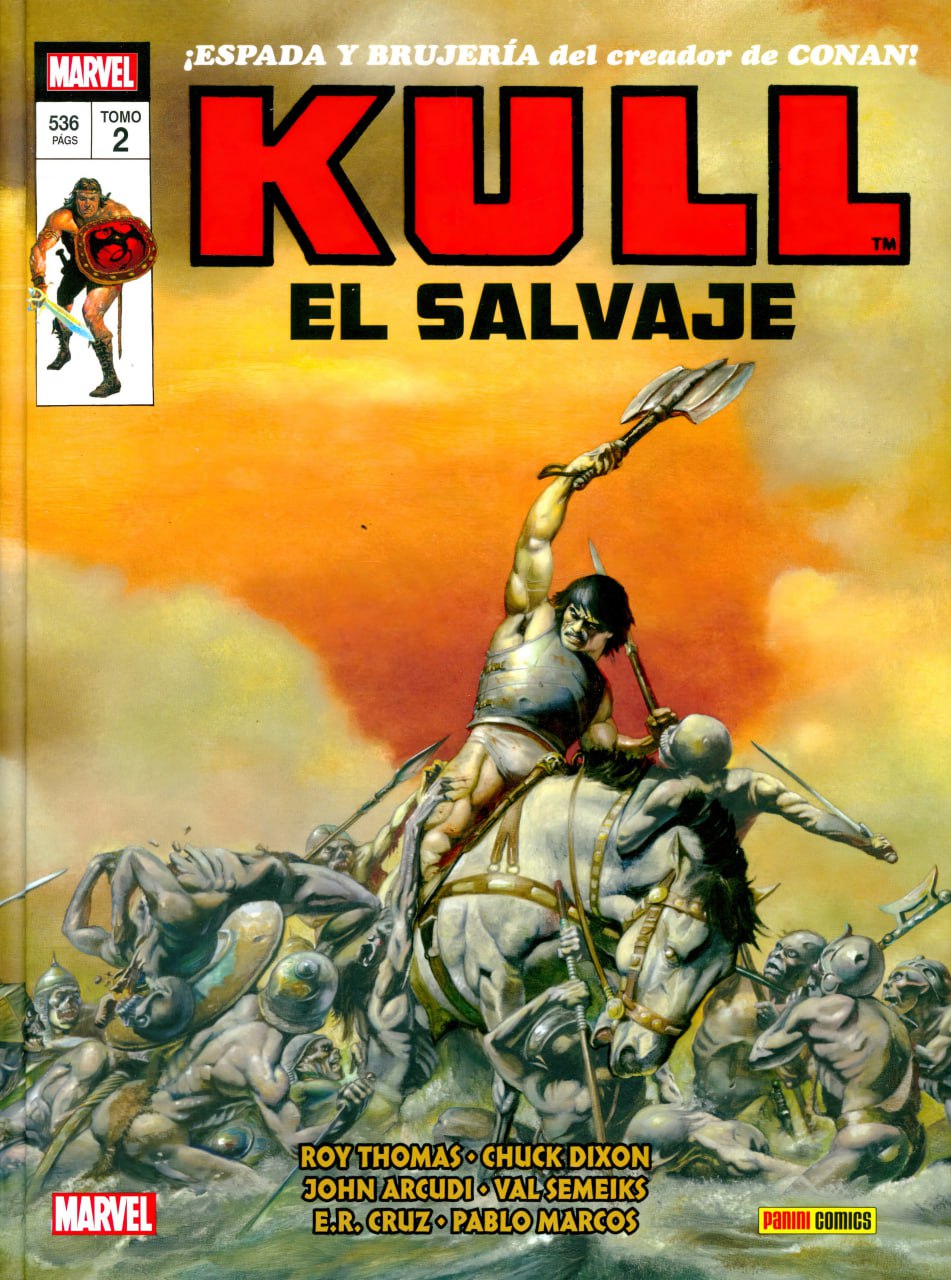 Portada ampliada de KULL EL SALVAJE