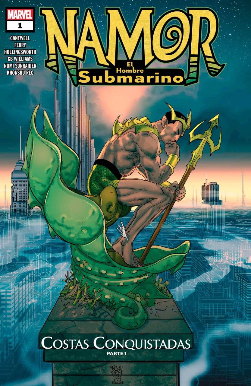 Portada ampliada de NAMOR Submarino