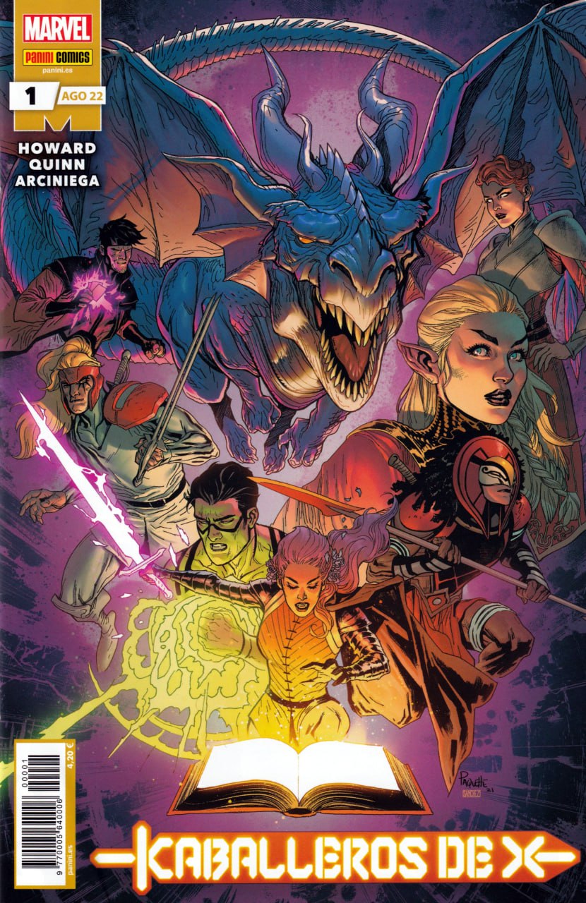 Portada ampliada de KABALLEROS DE X