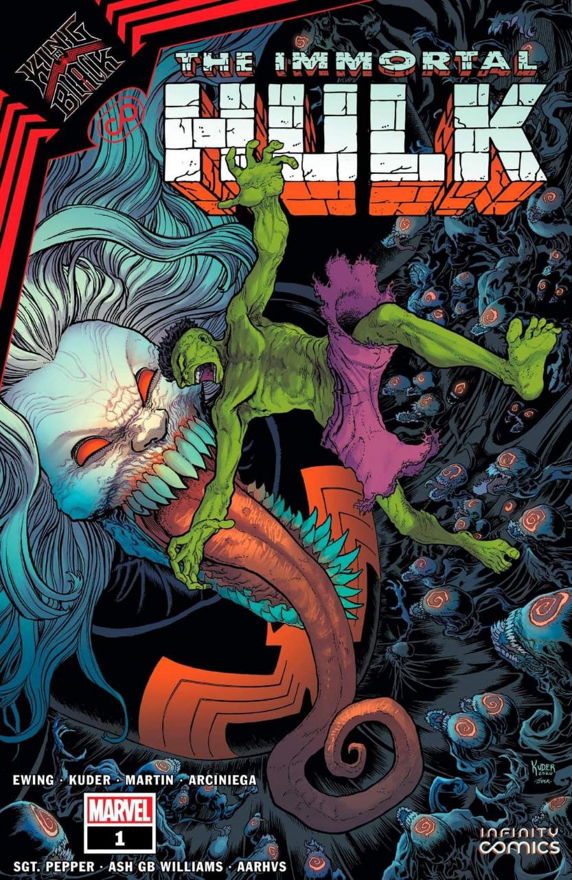 Portada ampliada de THE IMMORTAL HULK