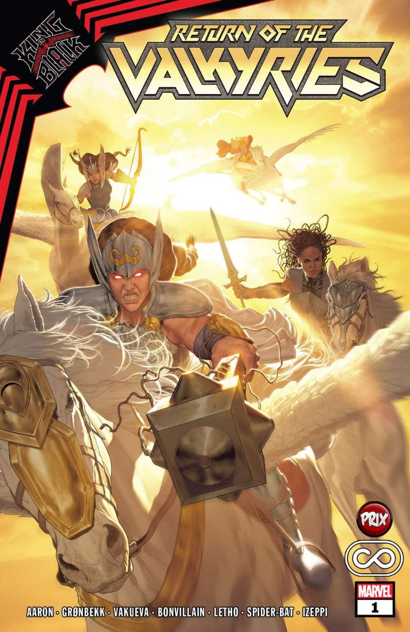 Portada ampliada de RETURN OF THE VALKYRIES