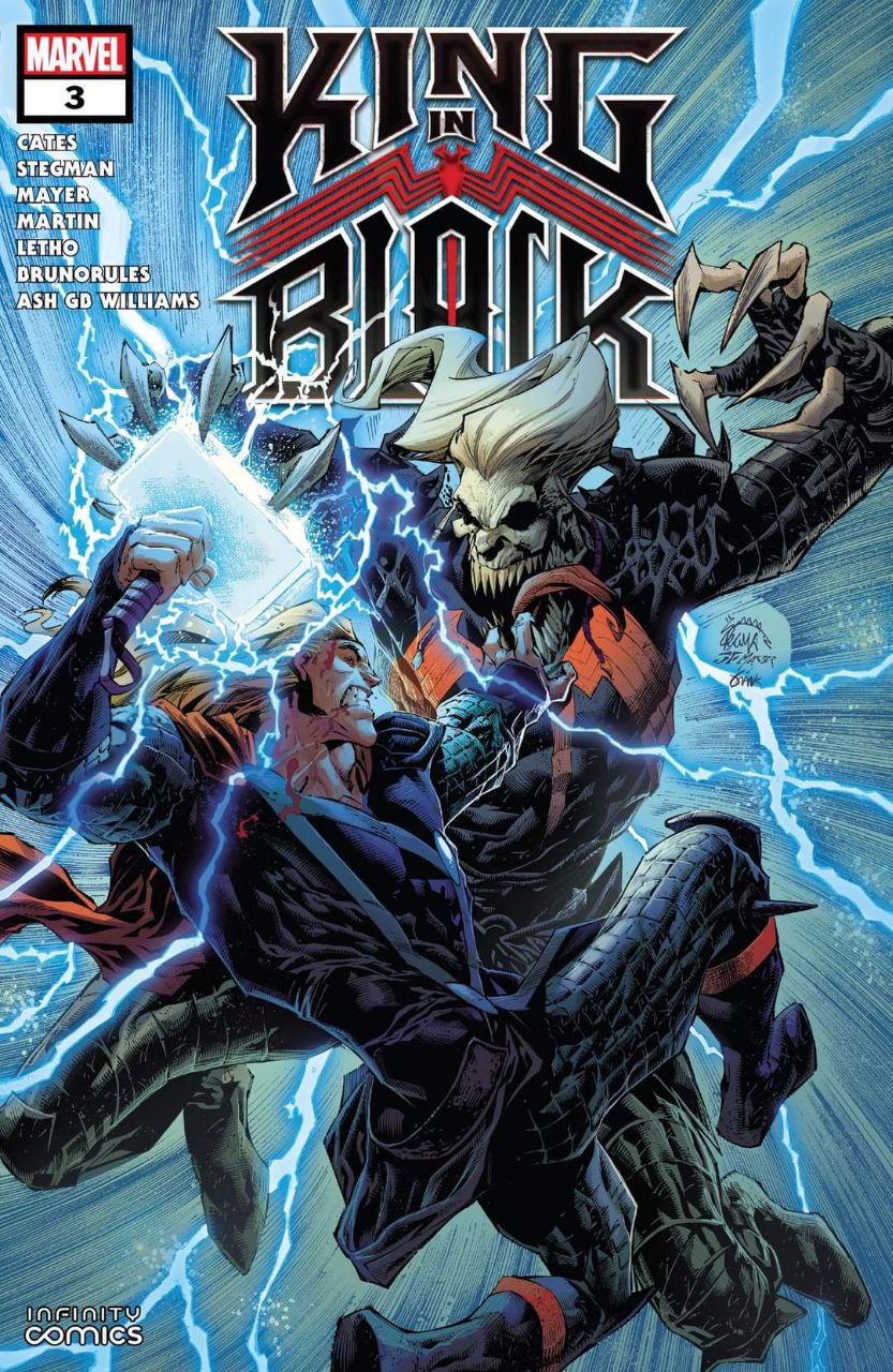Portada ampliada de KING IN BLACK