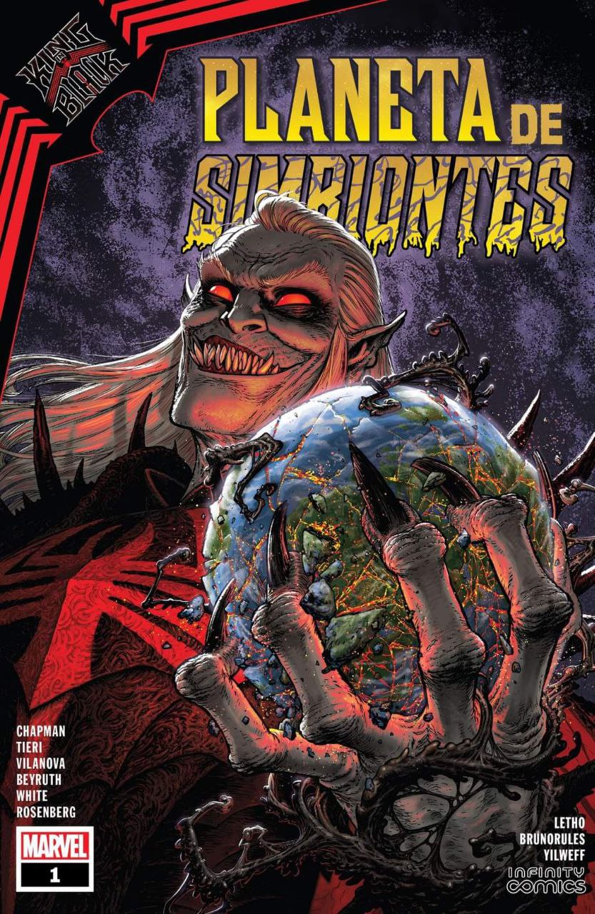 Portada ampliada de Planeta de Simbiontes