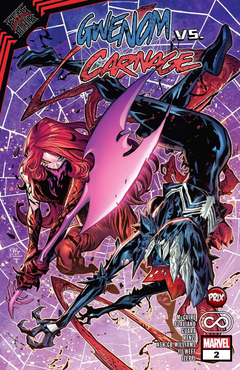 Portada ampliada de GNENOM VS CARNAGE