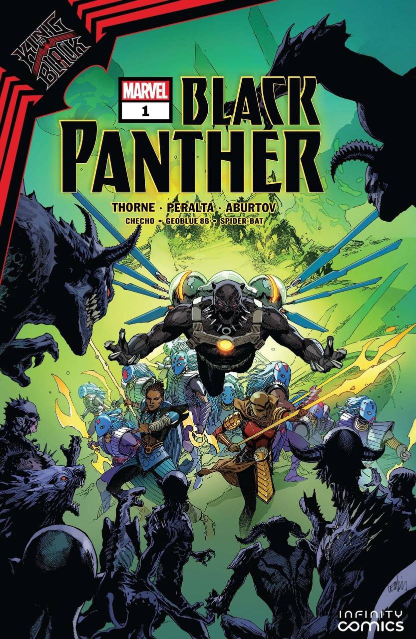 Portada ampliada de BLACK PANTHER