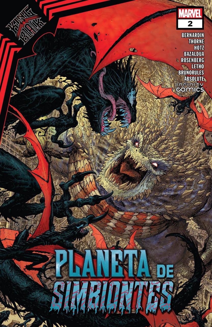 Portada ampliada de PLANETA DE SIMBIONTES