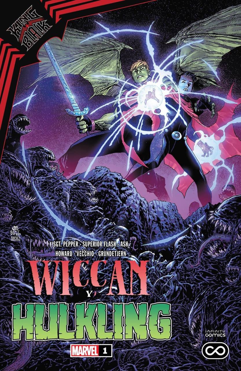 Portada ampliada de WICCAN VS HULKLING