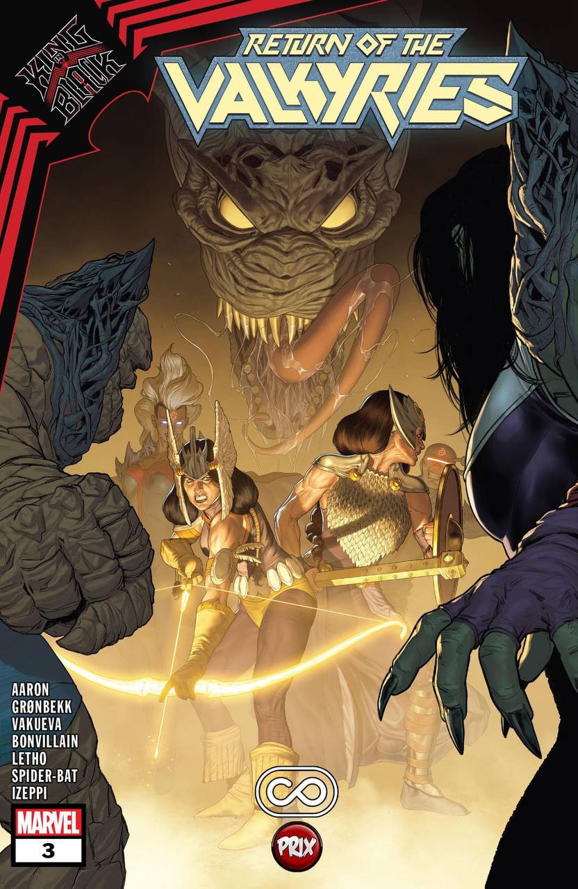 Portada ampliada de RETURN OF THE VALKYRIES
