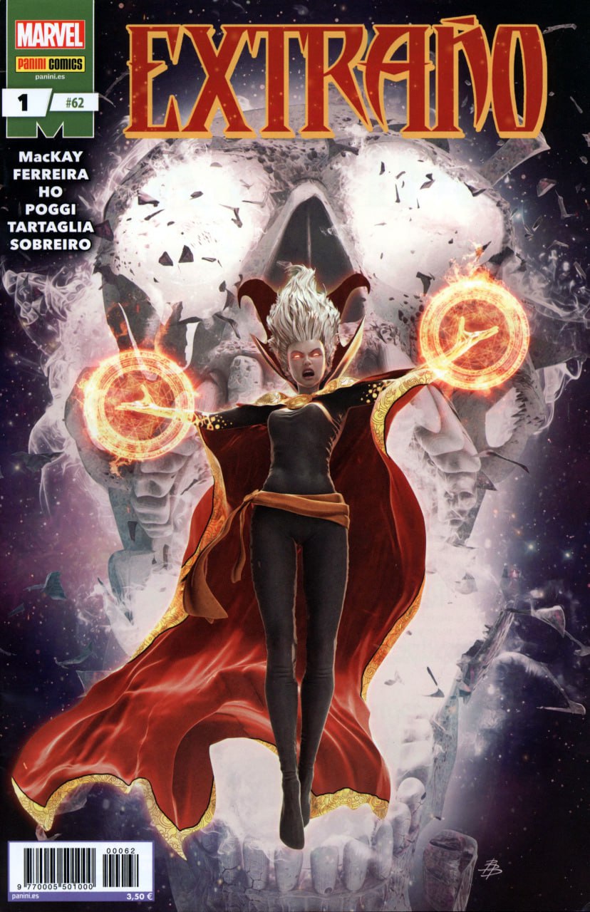 Portada ampliada de EXTRANO