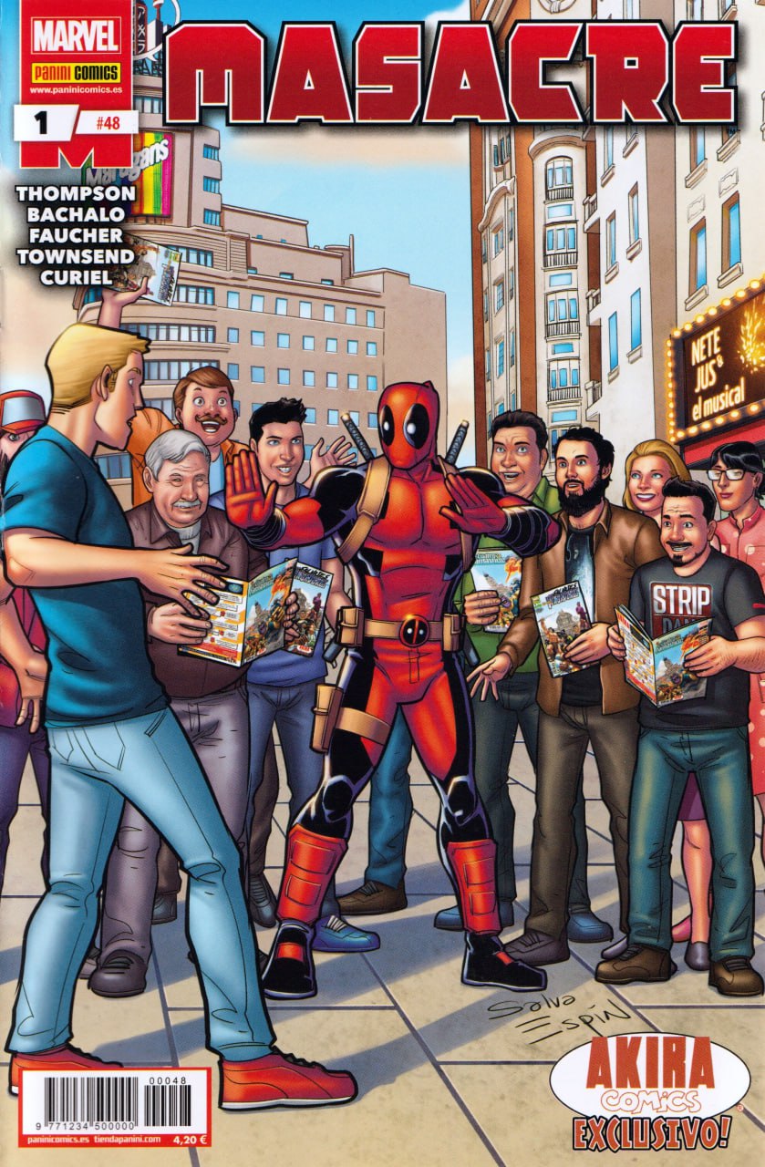 Portada ampliada de MASACRE