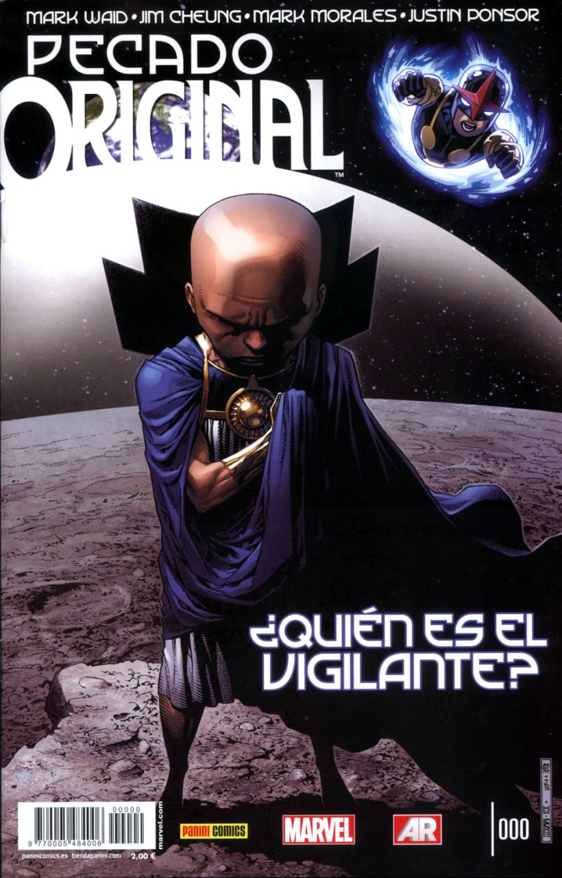 Portada ampliada de Pecado Original