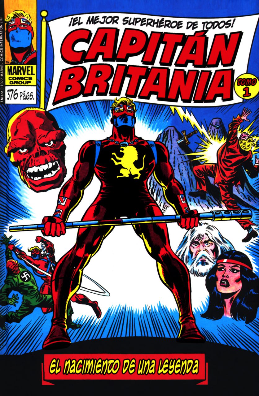 Portada ampliada de CAPITÁN BRITANIA