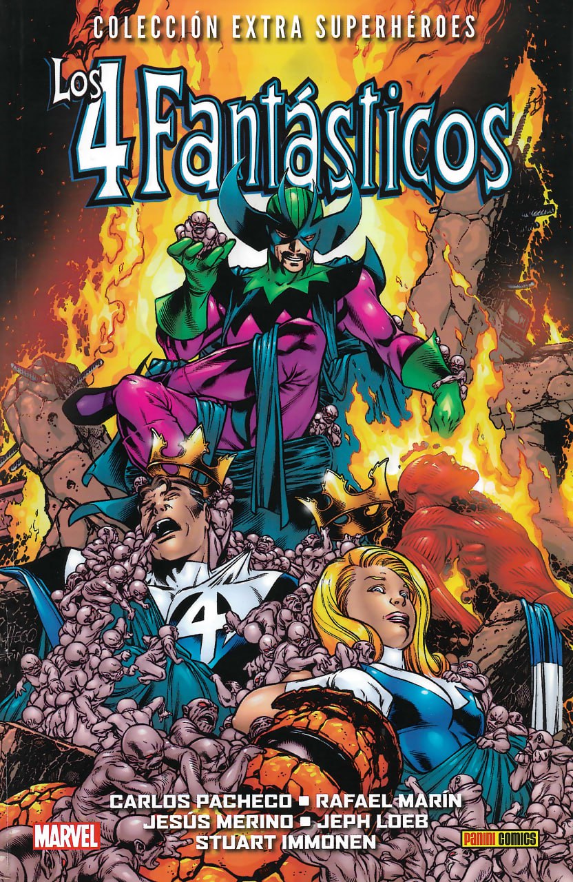 Portada ampliada de Los 4 Fantásticos