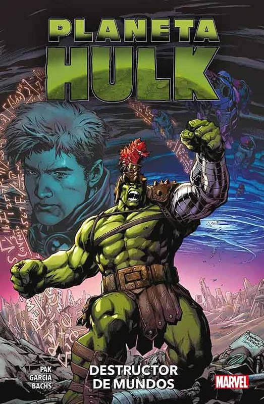 Portada ampliada de Planeta Hulk