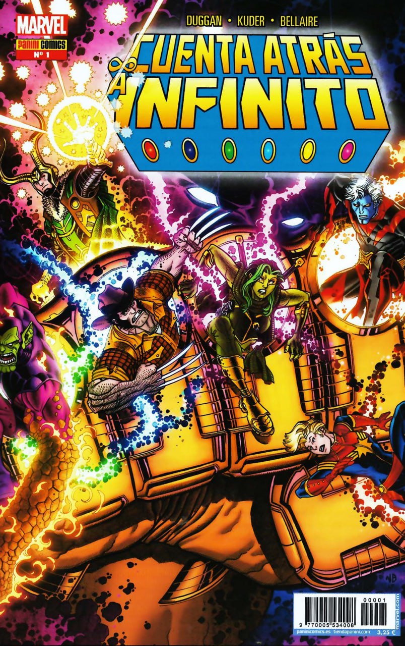 Portada ampliada de Cuenta Atrás Infinito