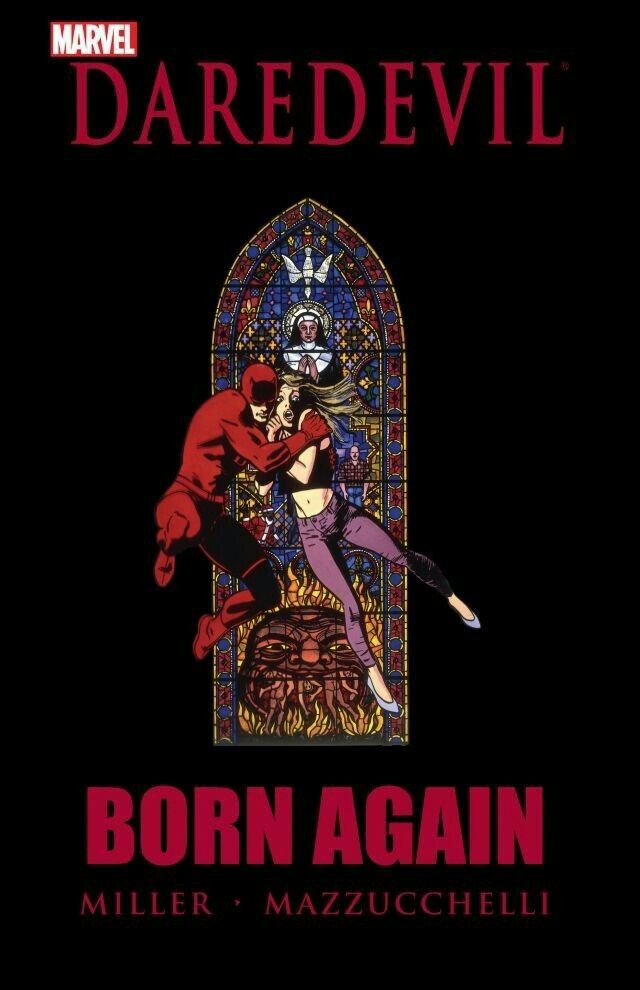 Portada ampliada de DAREDEVIL BORN AGAIN