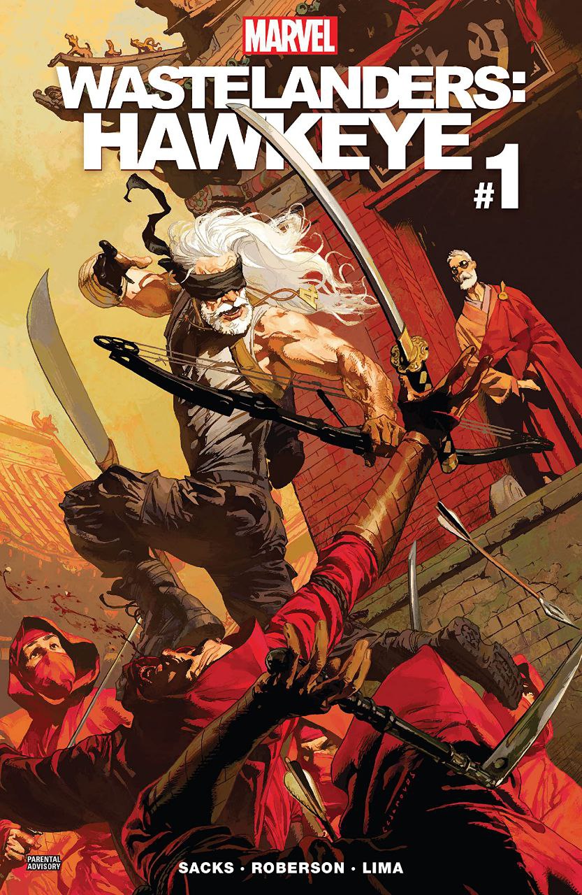 Portada ampliada de WASTELANDERS: HAWKEYE #1