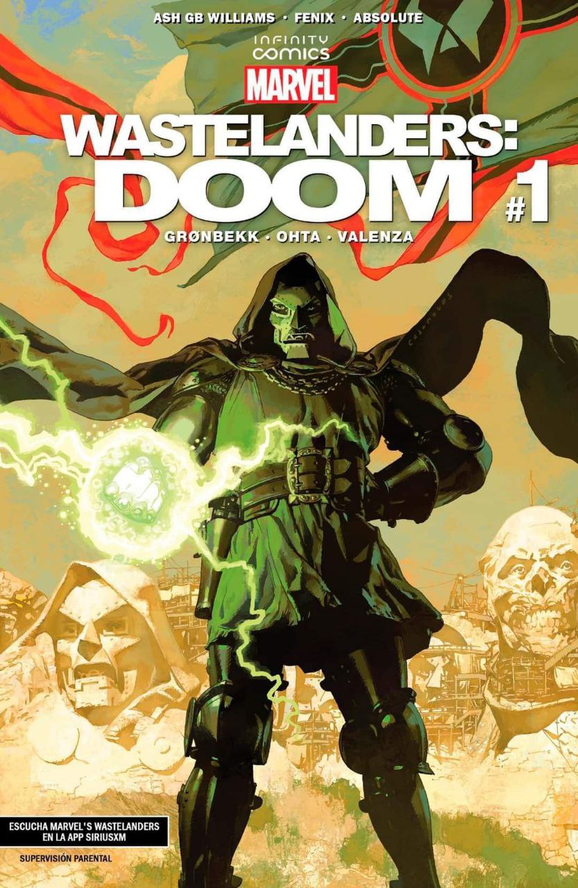 Portada ampliada de WASTELANDERS: DOOM #1