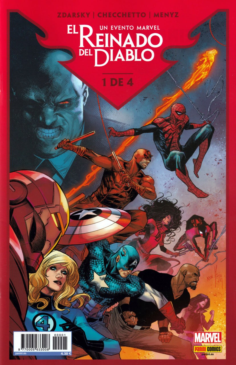 Portada ampliada de EL REINADO DEL DIABLO
