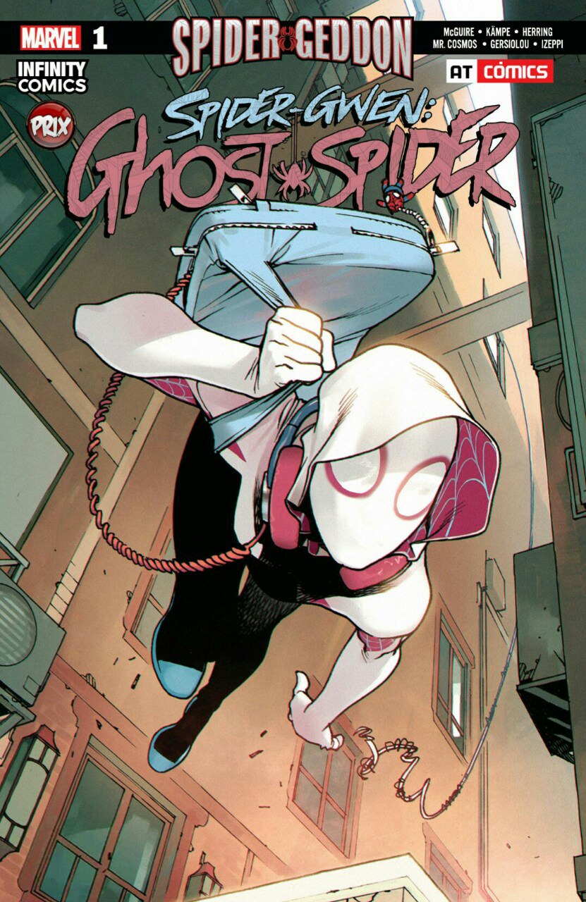 Portada ampliada de SPIDER GEDDON