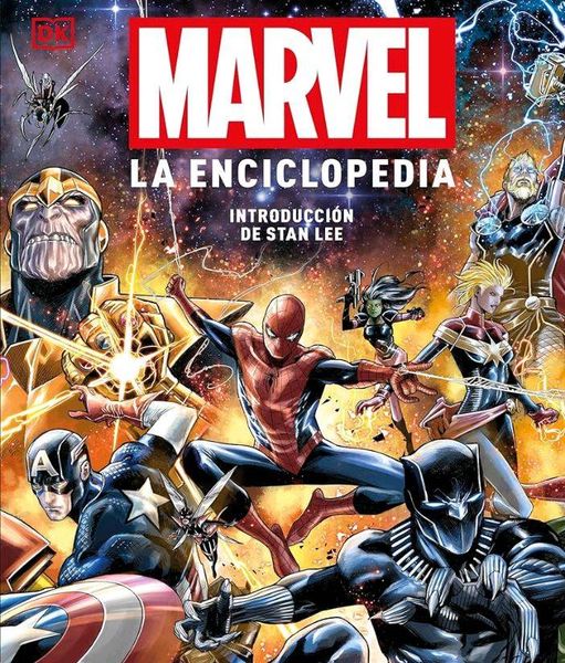 Portada ampliada de MARVEL LA ENCICLOPEDIA