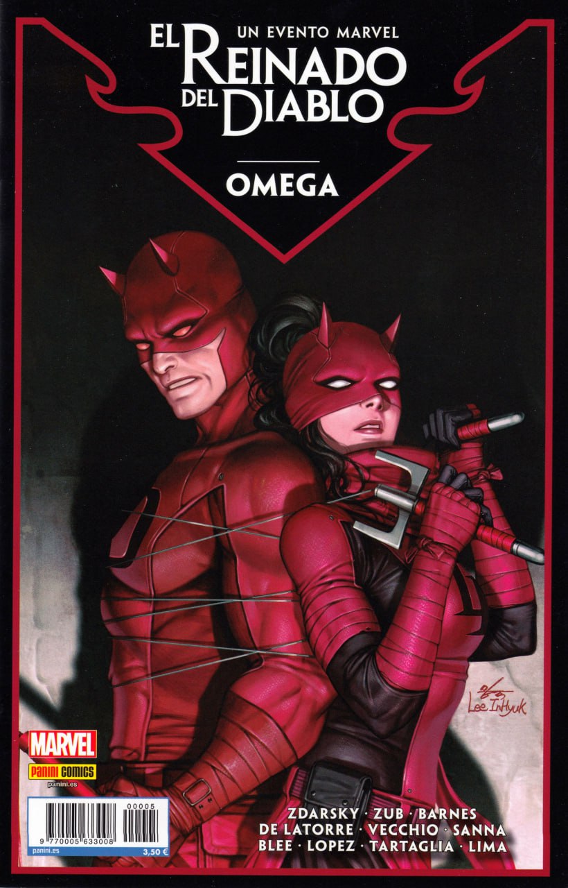 Portada ampliada de EL REINADO DEL DIABLO OMEGA