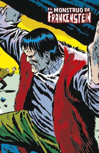 Portada ampliada de EL MONSTRUO DE FRANKENSTEIN