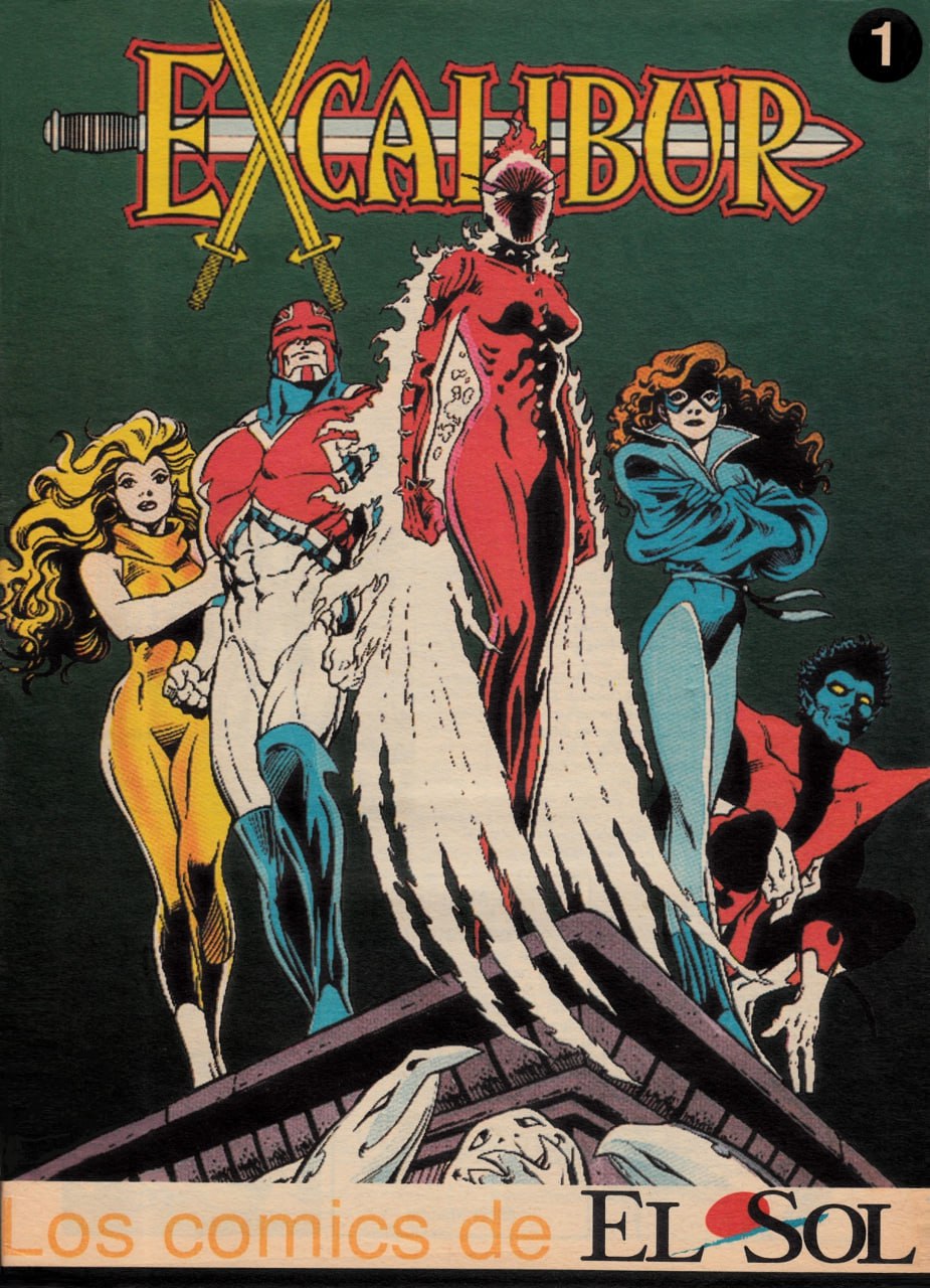 Portada ampliada de EXCALIBUR