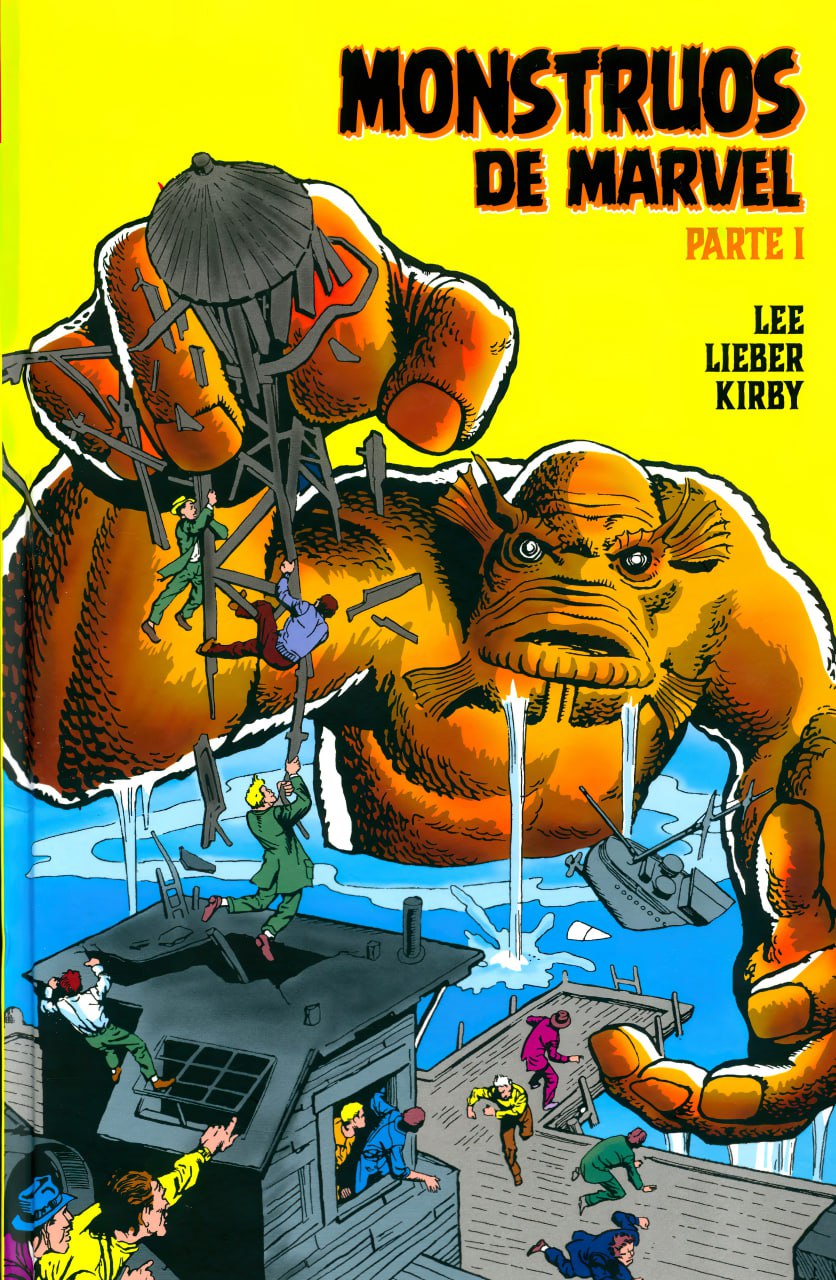 Portada ampliada de MONSTRUOS DE MARVEL