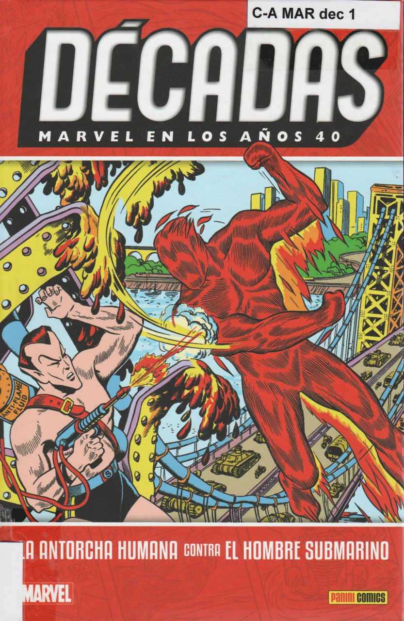 Portada ampliada de Décadas