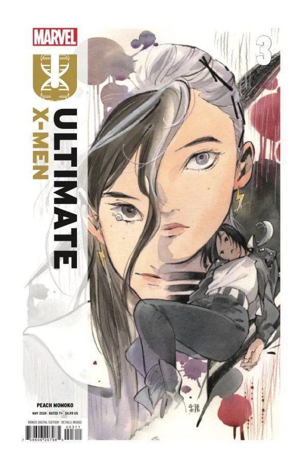 Portada ampliada de ULTIMATE X-MEN