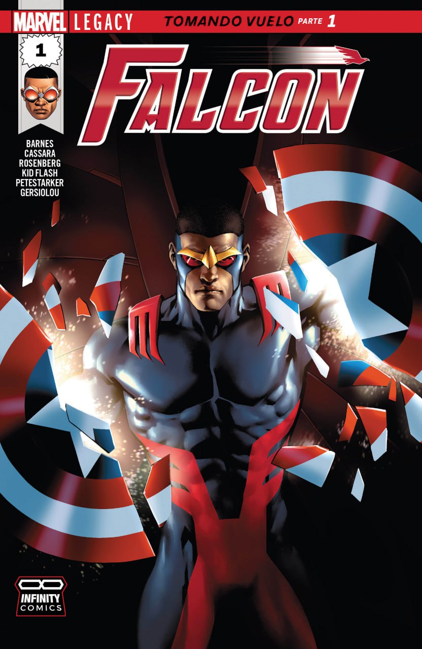 Portada ampliada de FALCON