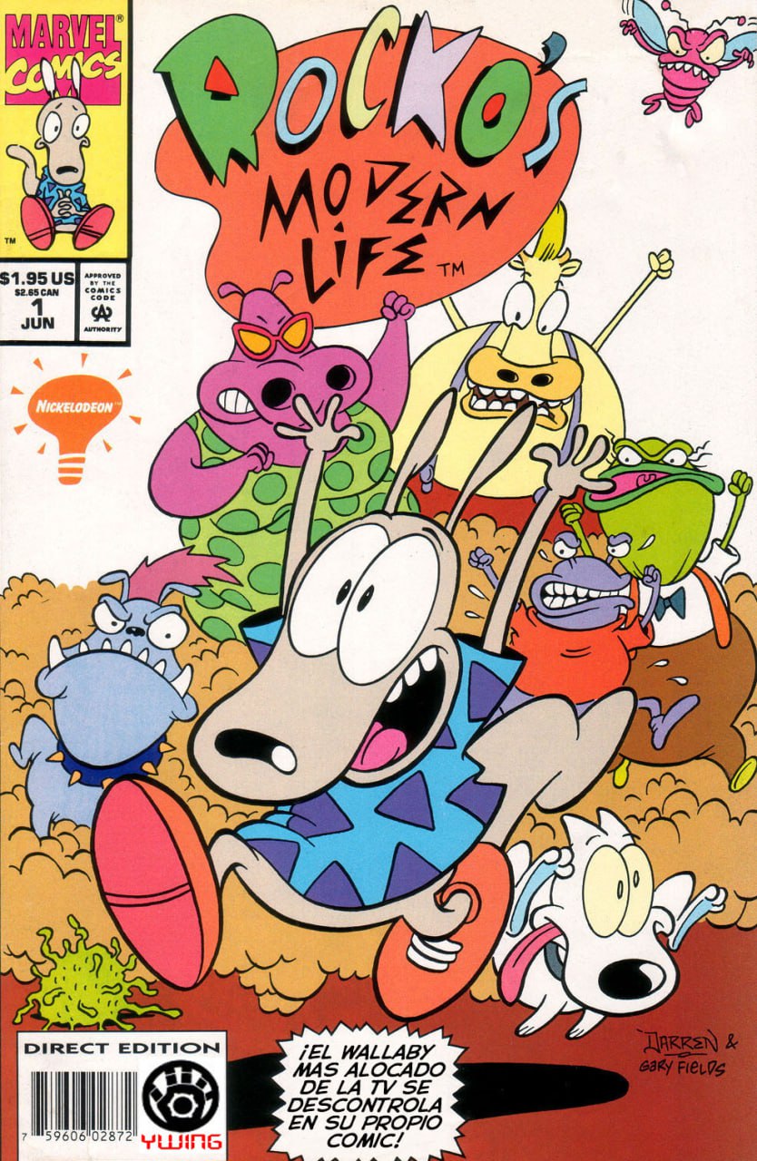 Portada ampliada de Rocko's Modern Life