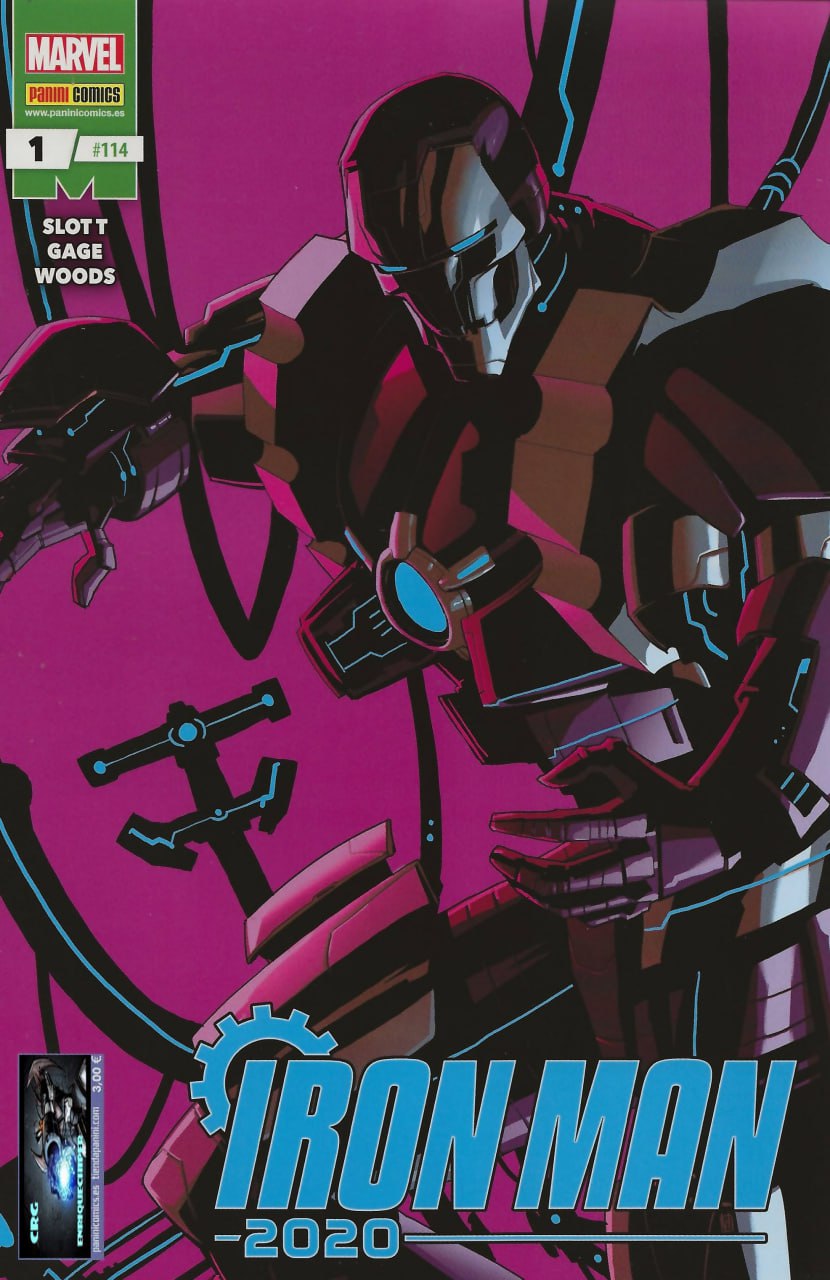 Portada ampliada de IRON MAN