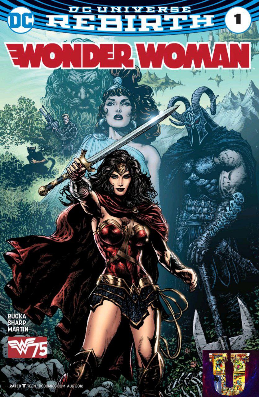 Portada ampliada de WONDER WOMAN