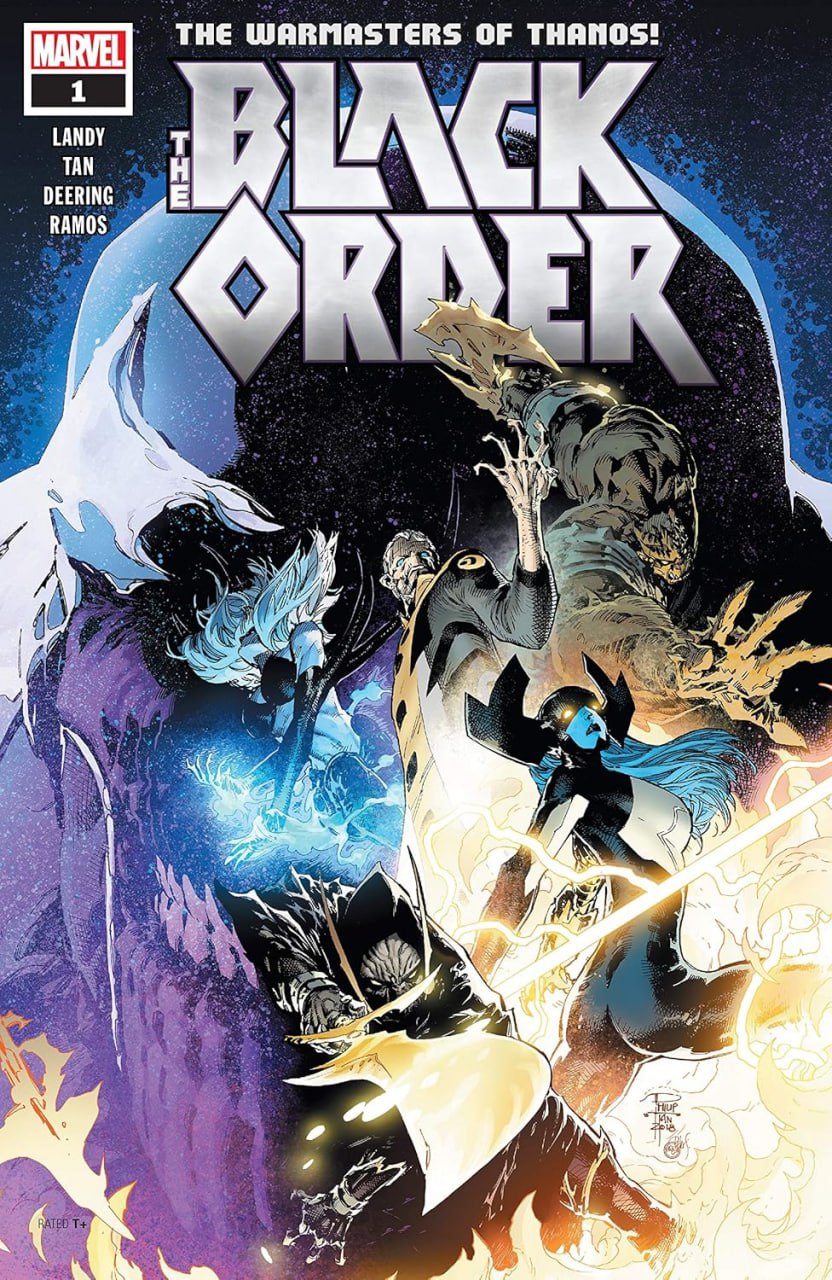 Portada ampliada de THE BLACK ORDER