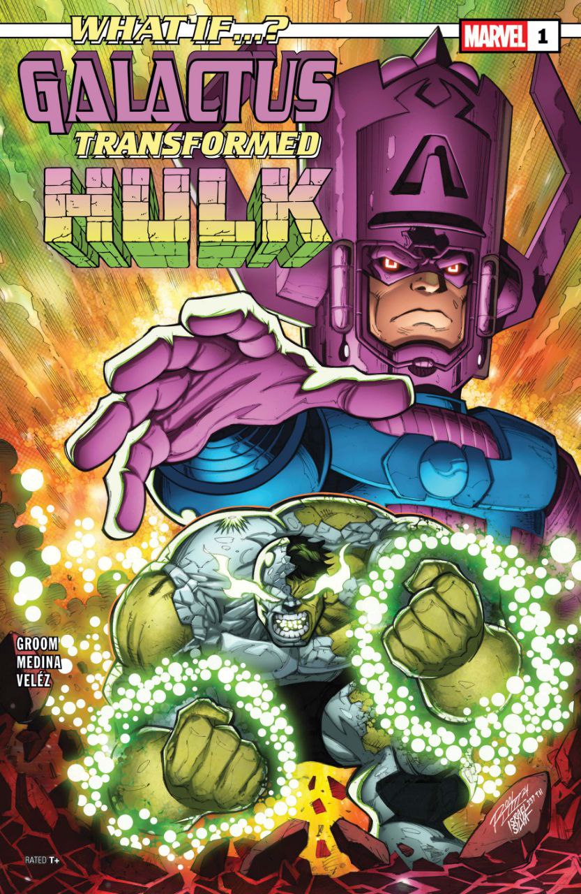Portada ampliada de WHAT IF...? GALACTUS TRANSFORMED HULK