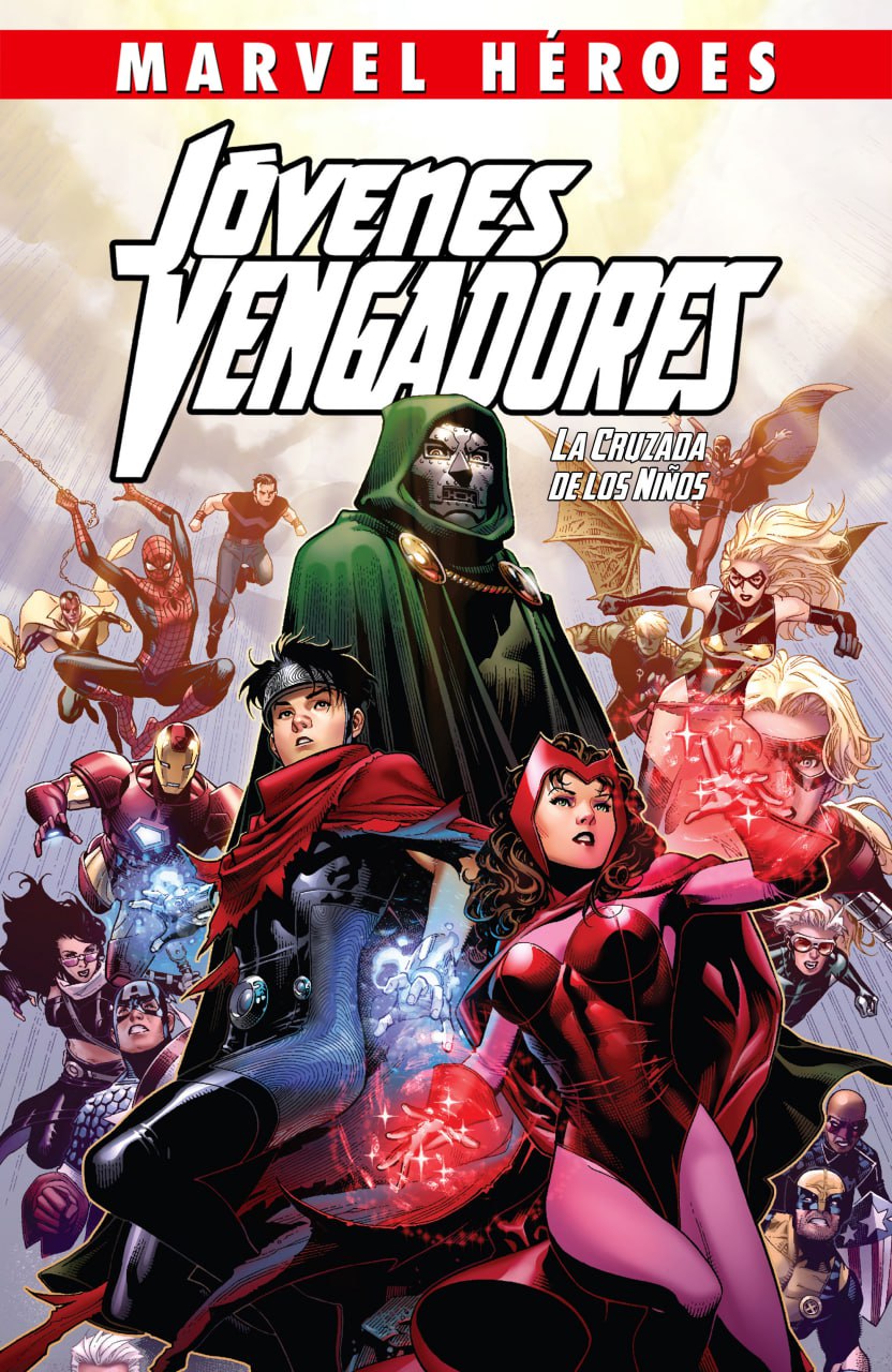 Portada ampliada de JOVENES VENGADORES
