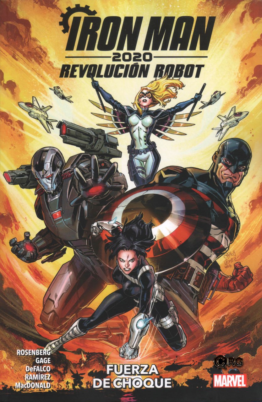 Portada ampliada de IRON MAN 2020 REVOLUCION ROBOT