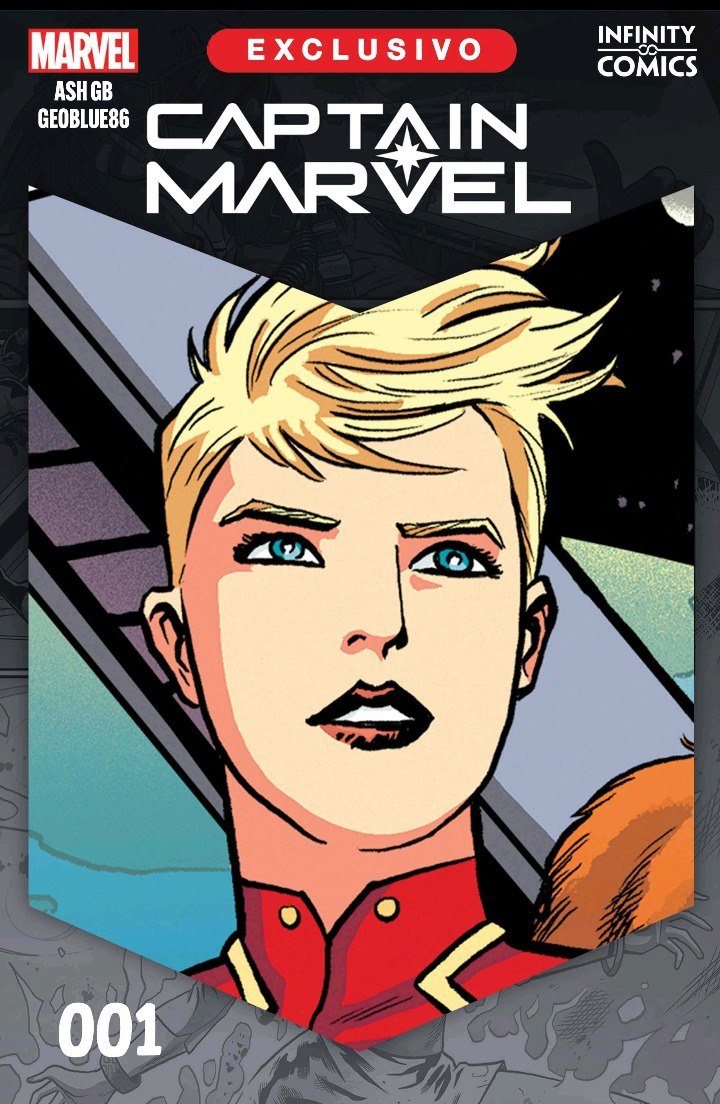 Portada ampliada de CAPTAIN MARVEL