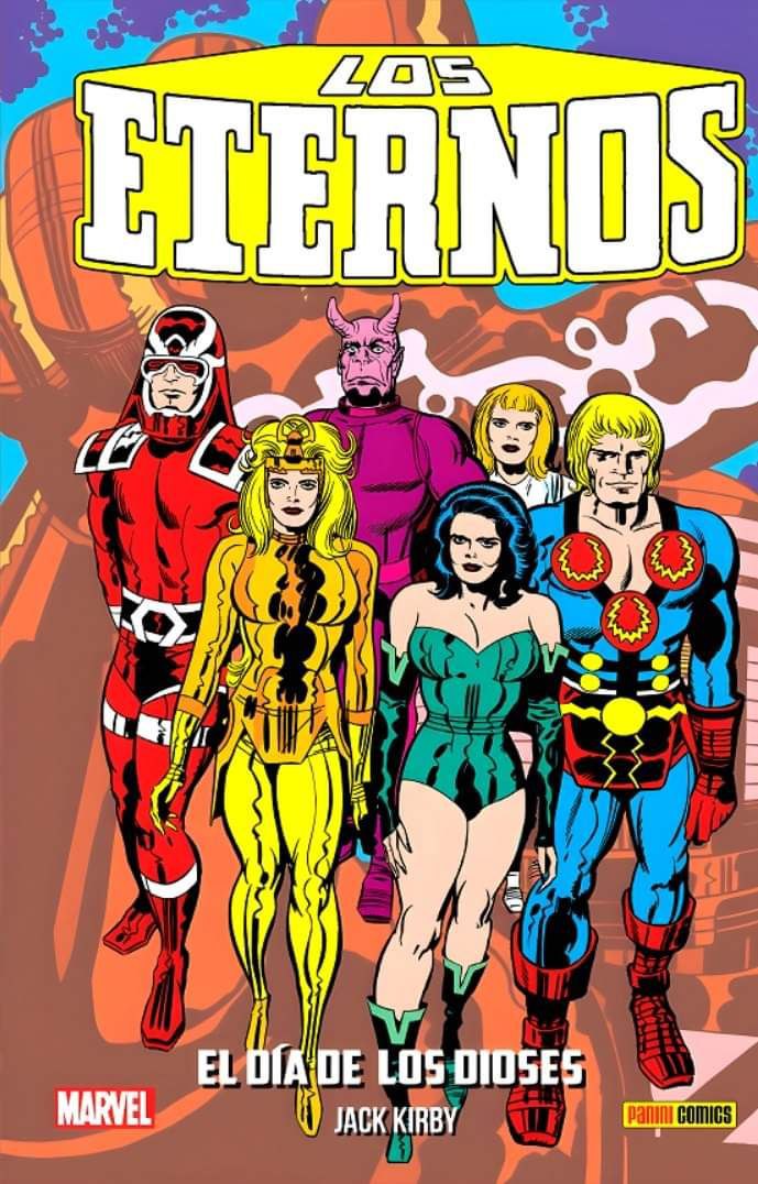 Portada ampliada de LOS ETERNOS
