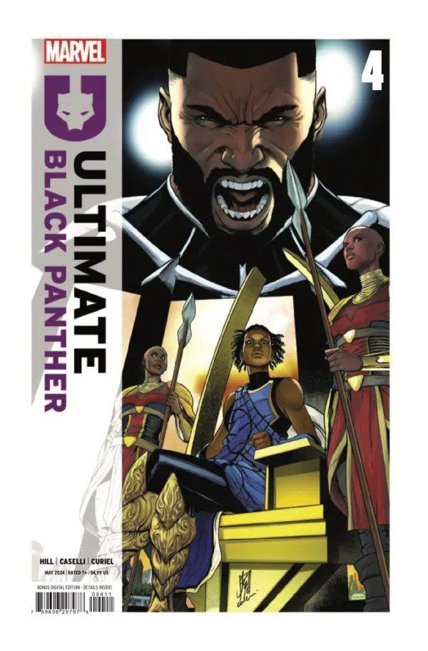 Portada ampliada de ULTIMATE BLACK PANTHER