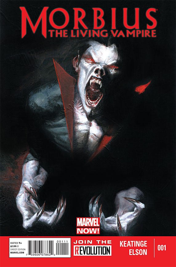 Portada ampliada de MORBIUS THE LIVING VAMPIRE