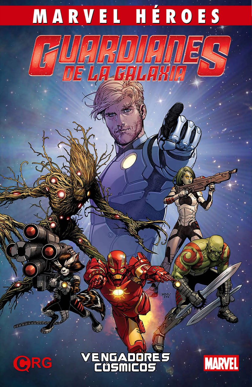 Portada ampliada de GUARDIANES DE LA GALAXIA