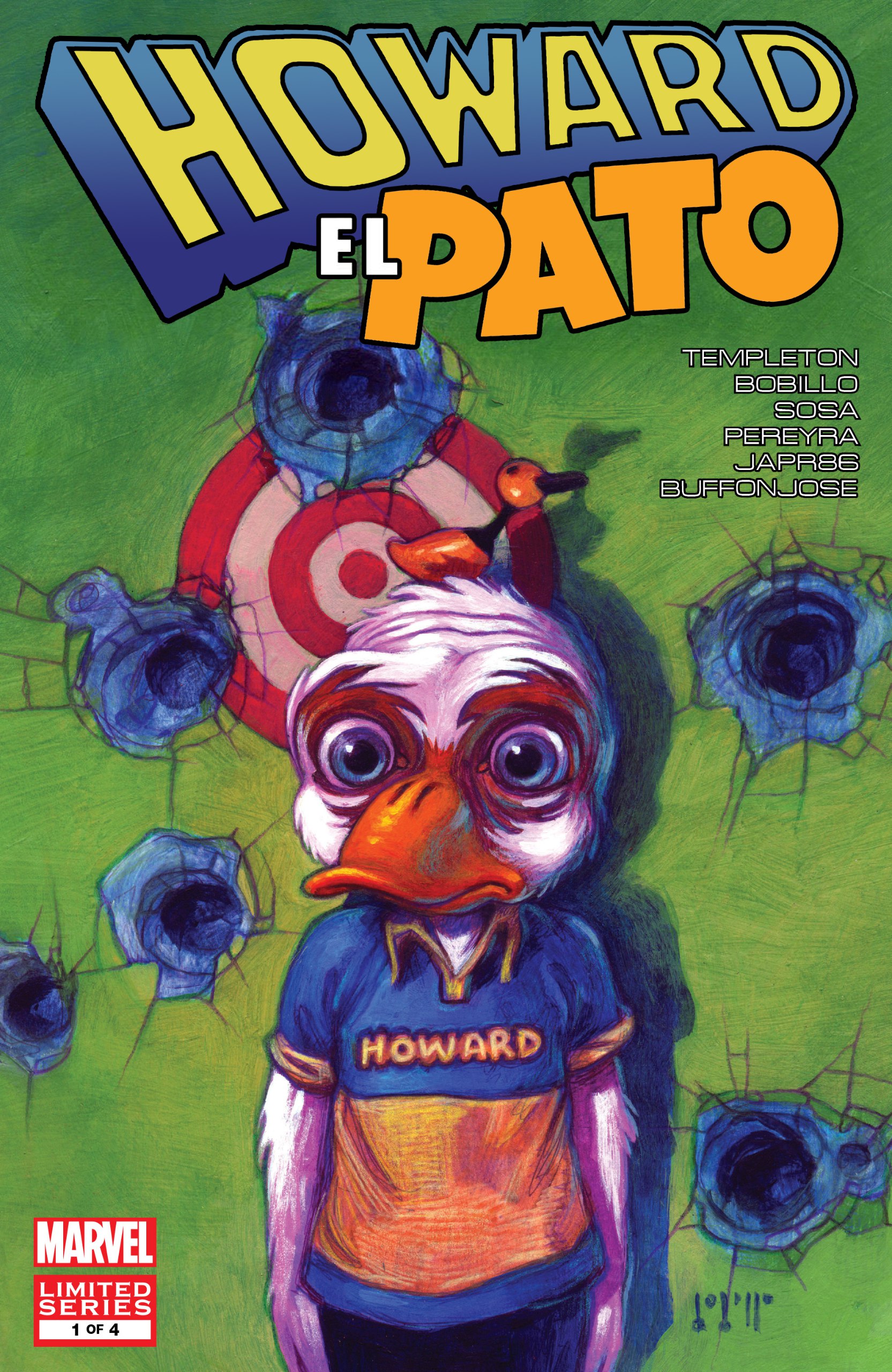 Portada ampliada de HOWARD EL PATO