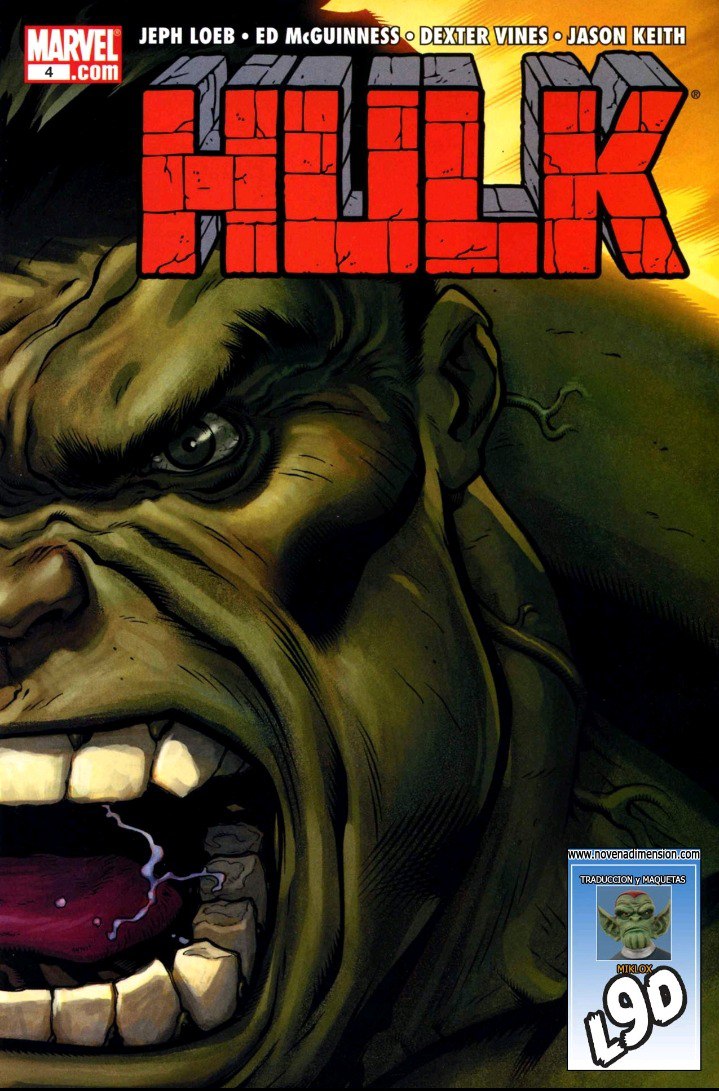 Portada ampliada de HULK