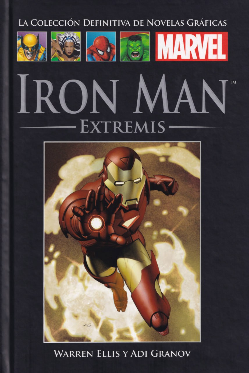 Portada ampliada de IRON MAN EXTREMIS