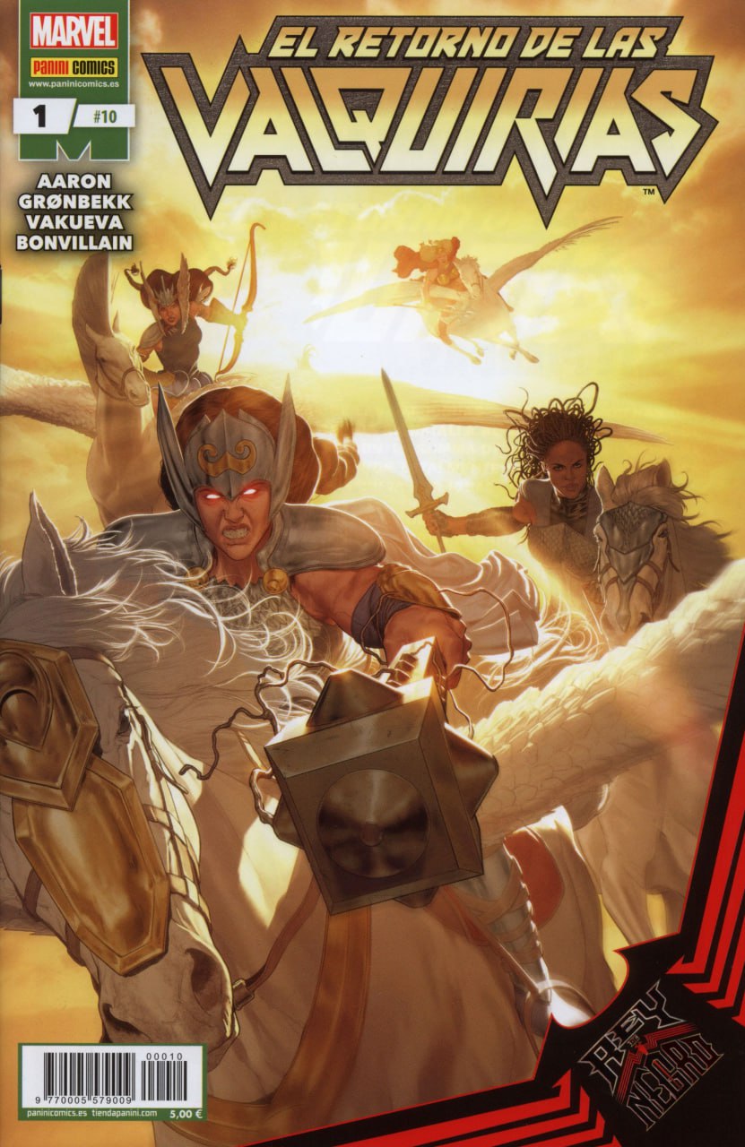 Portada ampliada de EL RETORNO DE LAS VALQUIRIAS